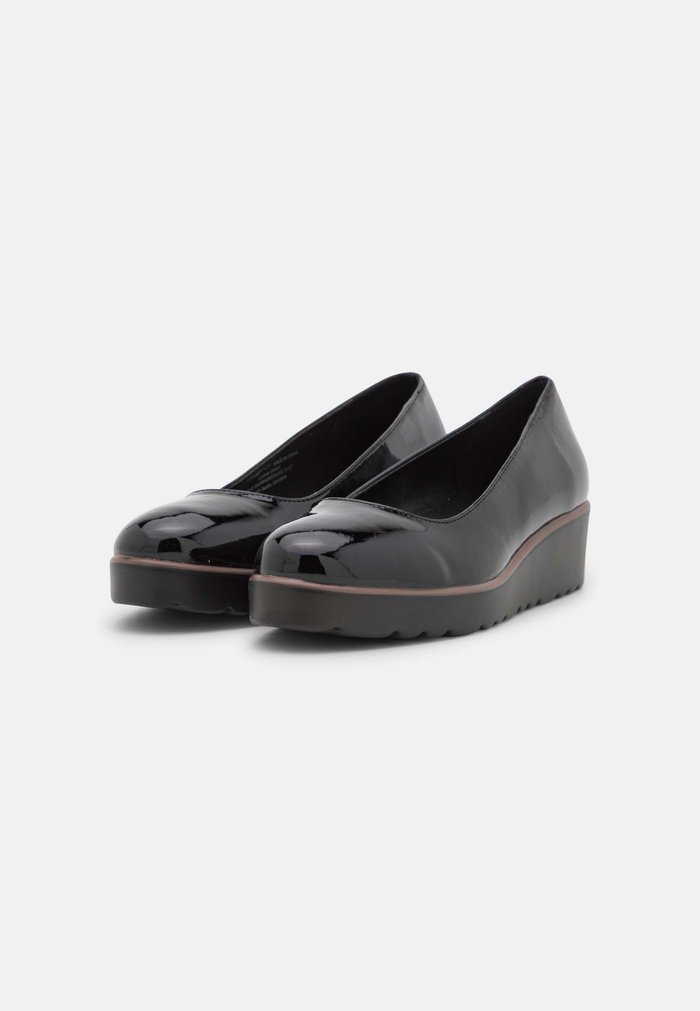 Compensées Anna Field Wedge platform Slip on Noir Femme | LHX-6233718